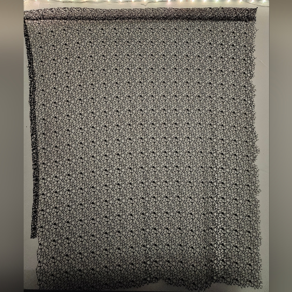 Spider web fabric Halloween costume diy idea sewing goth gothic vampire sew sexy